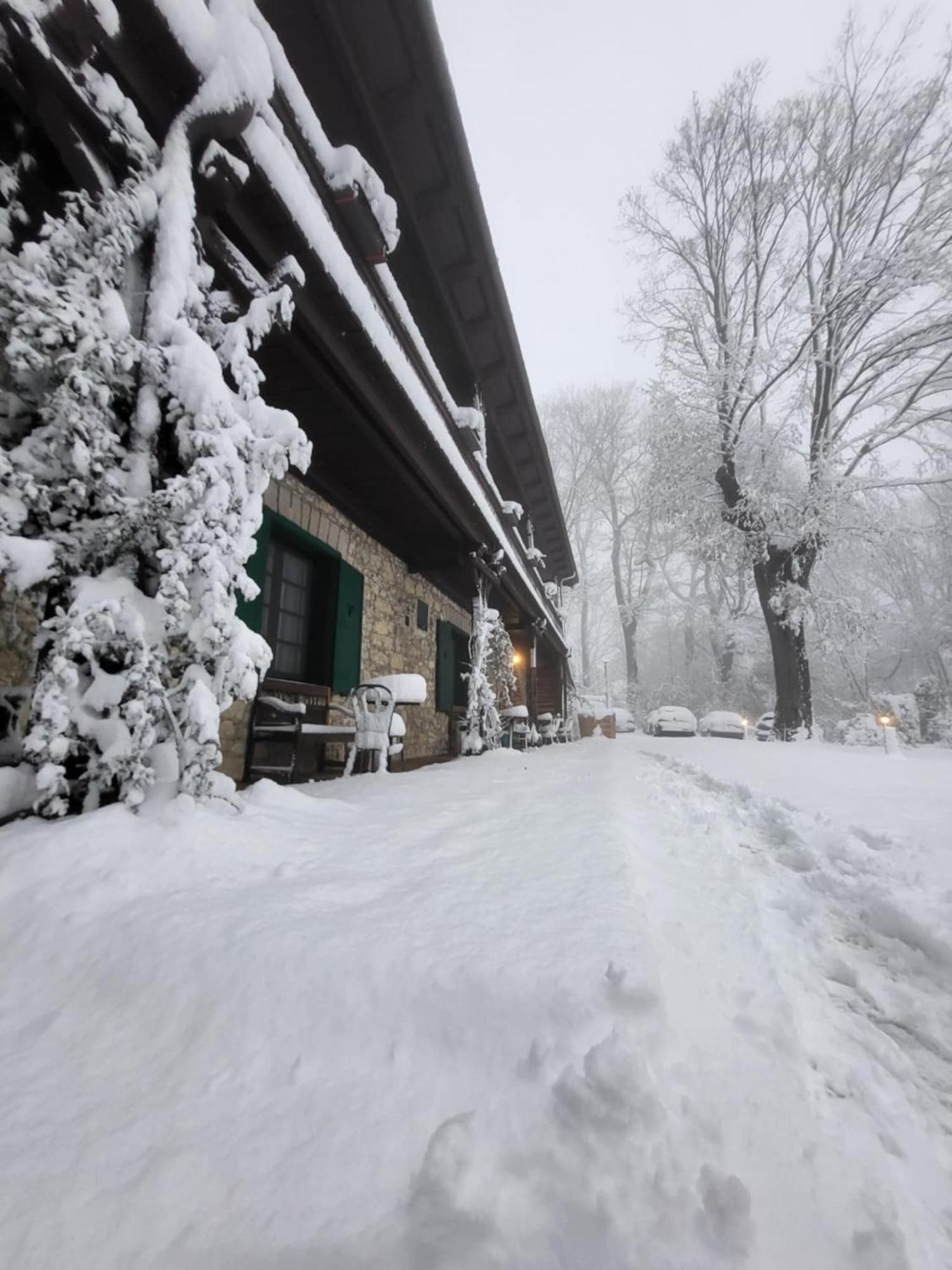 Hubertus Fogado Bed & Breakfast Csesznek Luaran gambar